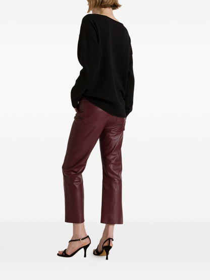 032C Alberta Ferretti Trousers BROWN