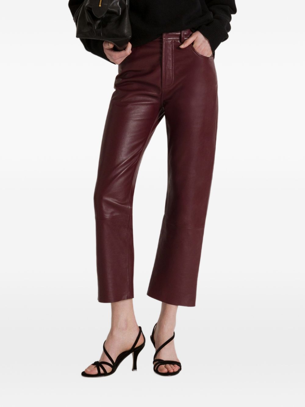 032C Alberta Ferretti Trousers BROWN