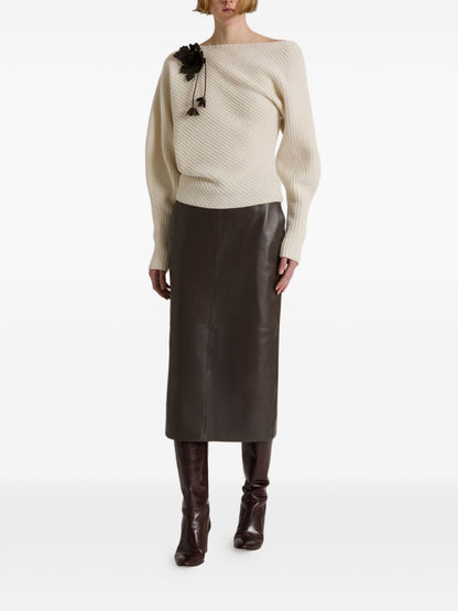 032C Sweater WHITE