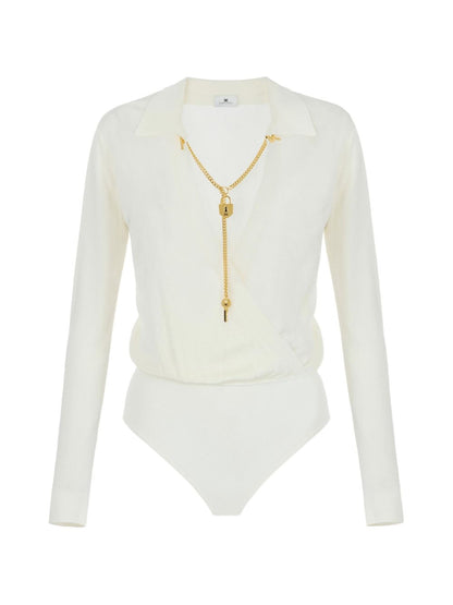 Elisabetta Franchi Top WHITE