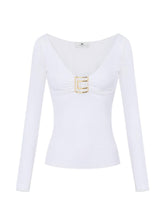 Elisabetta Franchi Sweater Ivory