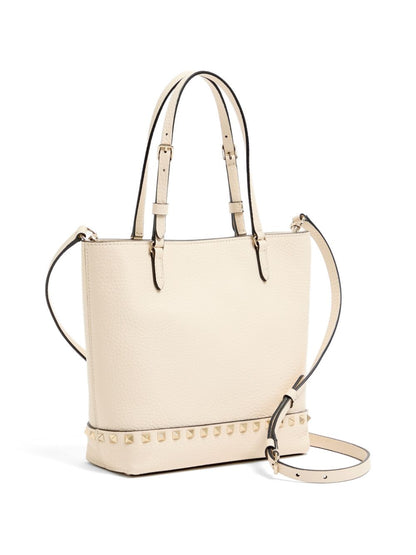 Valentino Garavani Rockstud Small Shoulder Bag Ivory