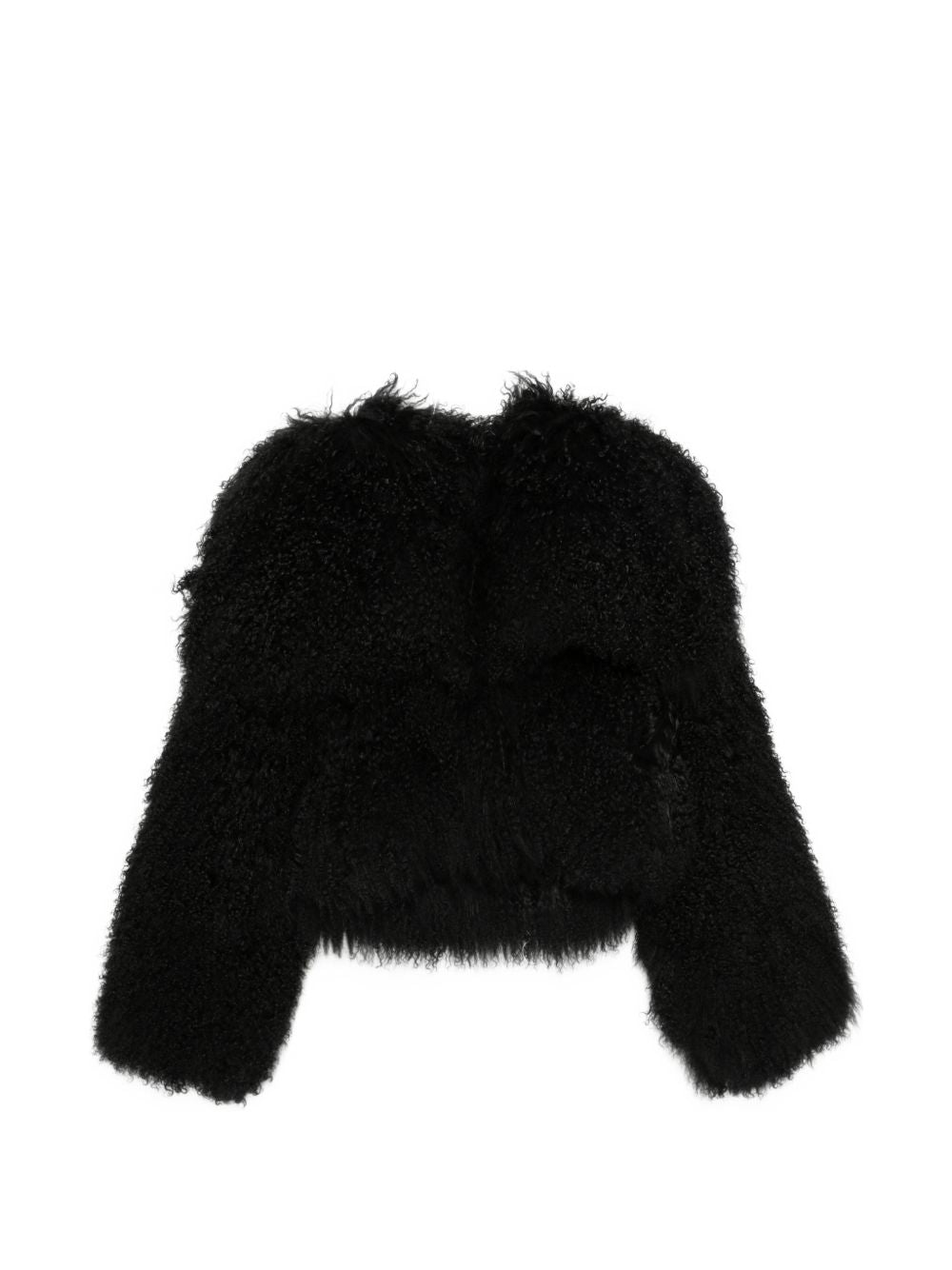 THE ATTICO Coats BLACK