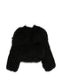 THE ATTICO Coats BLACK