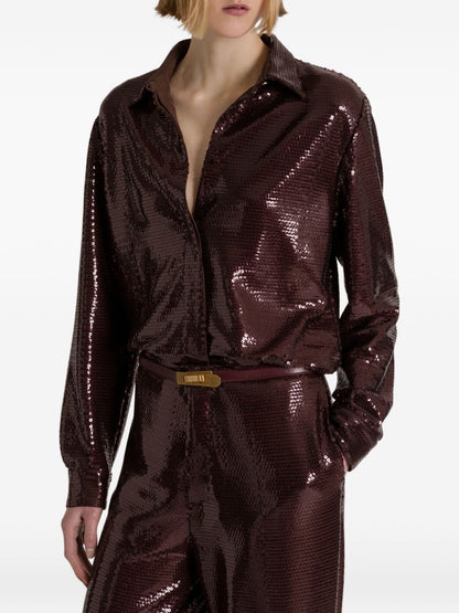 032C Shirt BROWN