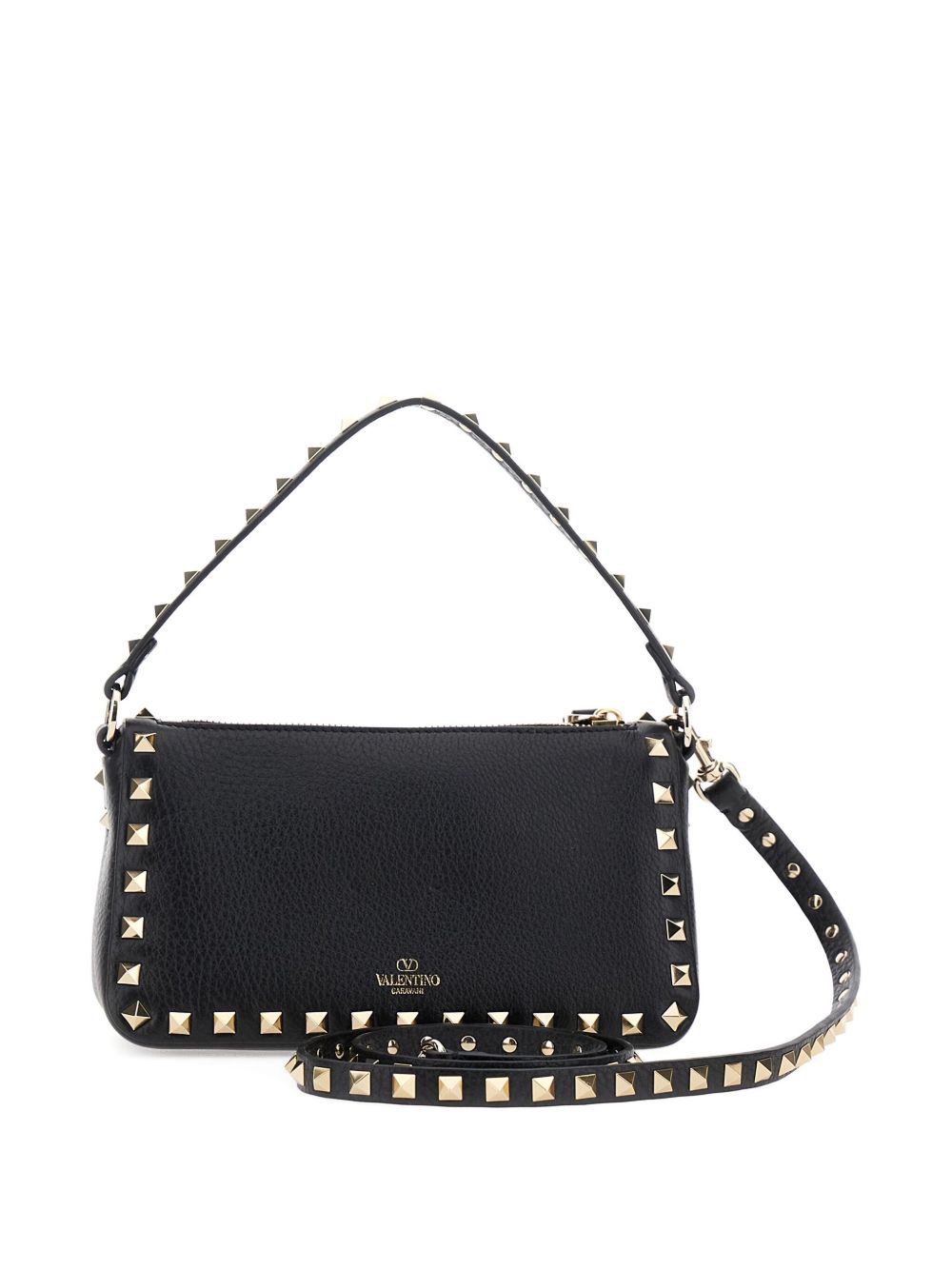 Valentino Garavani Rockstud Small Shoulder Bag BLACK