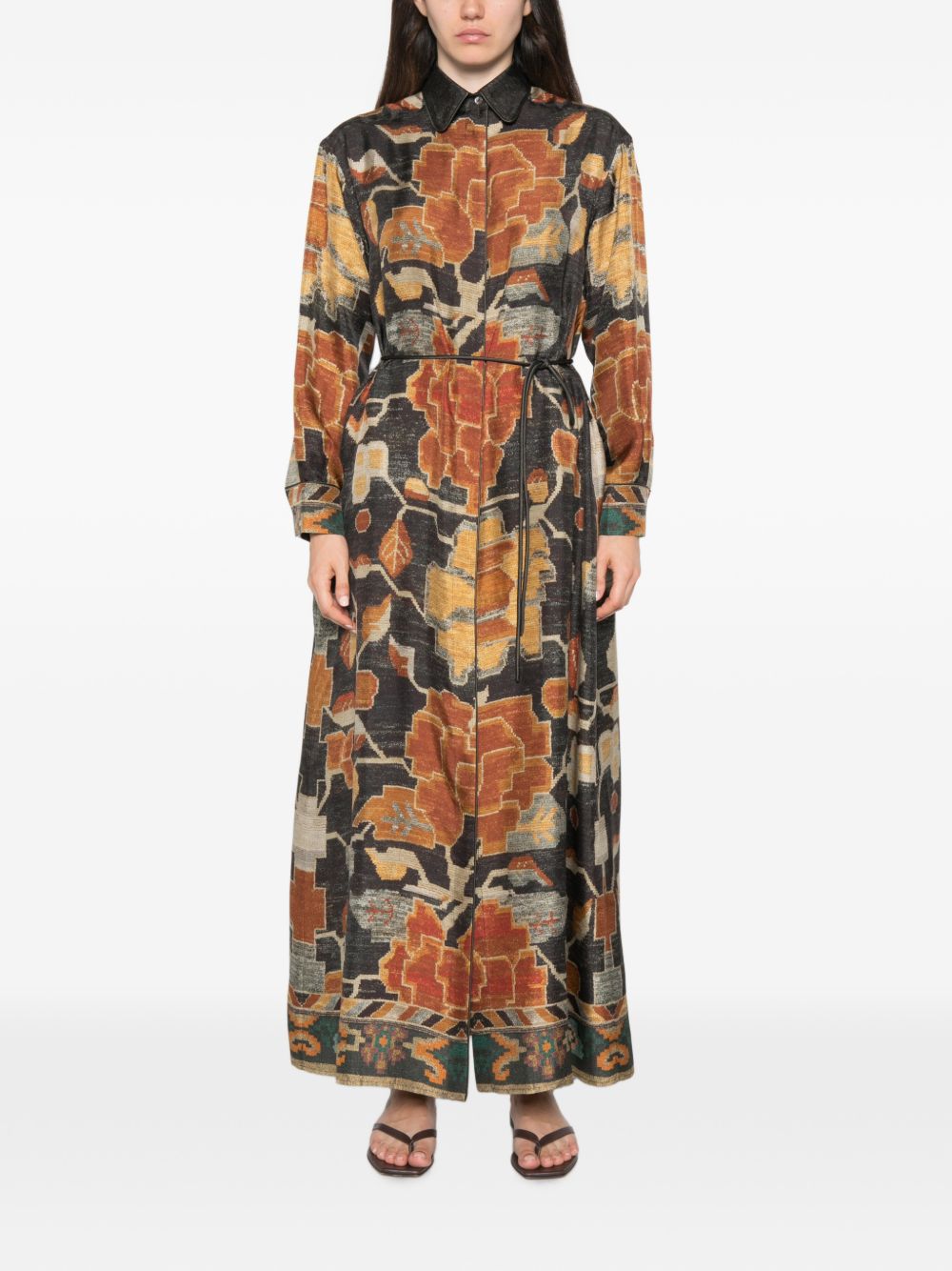 Pierre Louis Mascia Dress BROWN
