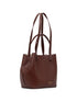 Emporio Armani Leather Tote Bag BROWN