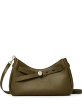 Tory Burch Romy Zip Top Crossbody Bag GREEN