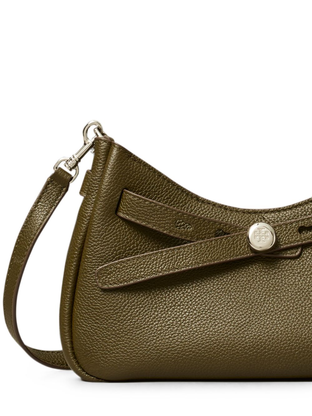 Tory Burch Romy Zip Top Crossbody Bag GREEN