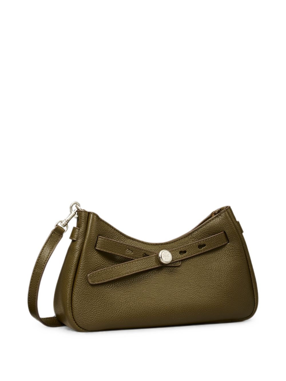 Tory Burch Romy Zip Top Crossbody Bag GREEN