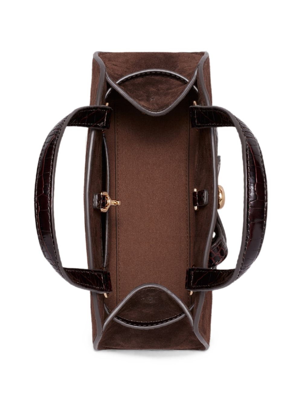 Tory Burch Romy Suede Bucket Bag BROWN