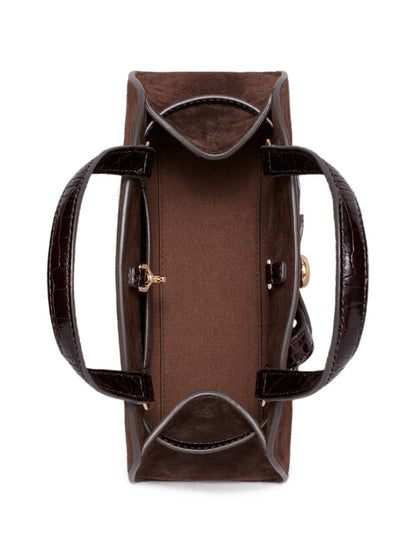 Tory Burch Romy Suede Bucket Bag BROWN