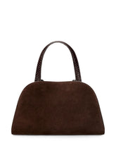 Tory Burch Romy Suede Bucket Bag BROWN