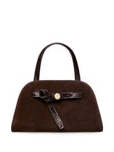 Tory Burch Romy Suede Bucket Bag BROWN