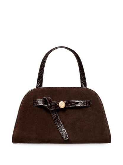 Tory Burch Romy Suede Bucket Bag BROWN