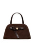 Tory Burch Romy Suede Bucket Bag BROWN