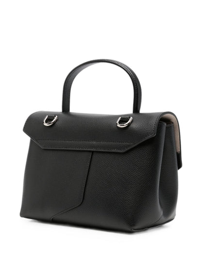 Emporio Armani Leather Top Handle Bag BLACK