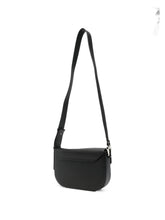 Emporio Armani Leather Crossbody Bag BLACK