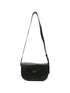 Emporio Armani Leather Crossbody Bag BLACK