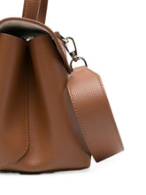 Emporio Armani Leather Top Handle Bag BROWN