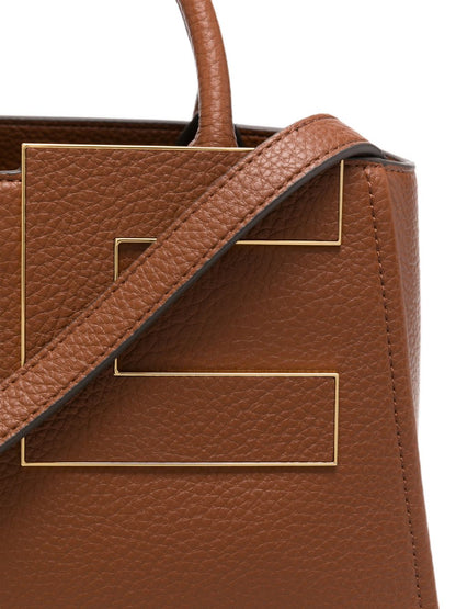 Elisabetta Franchi Shoulder Bag BROWN