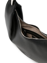 Emporio Armani Leather Shoulder Bag BLACK