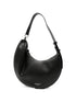 Emporio Armani Leather Shoulder Bag BLACK