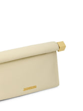 Jacquemus Le Rond Carré Clutch Ivory