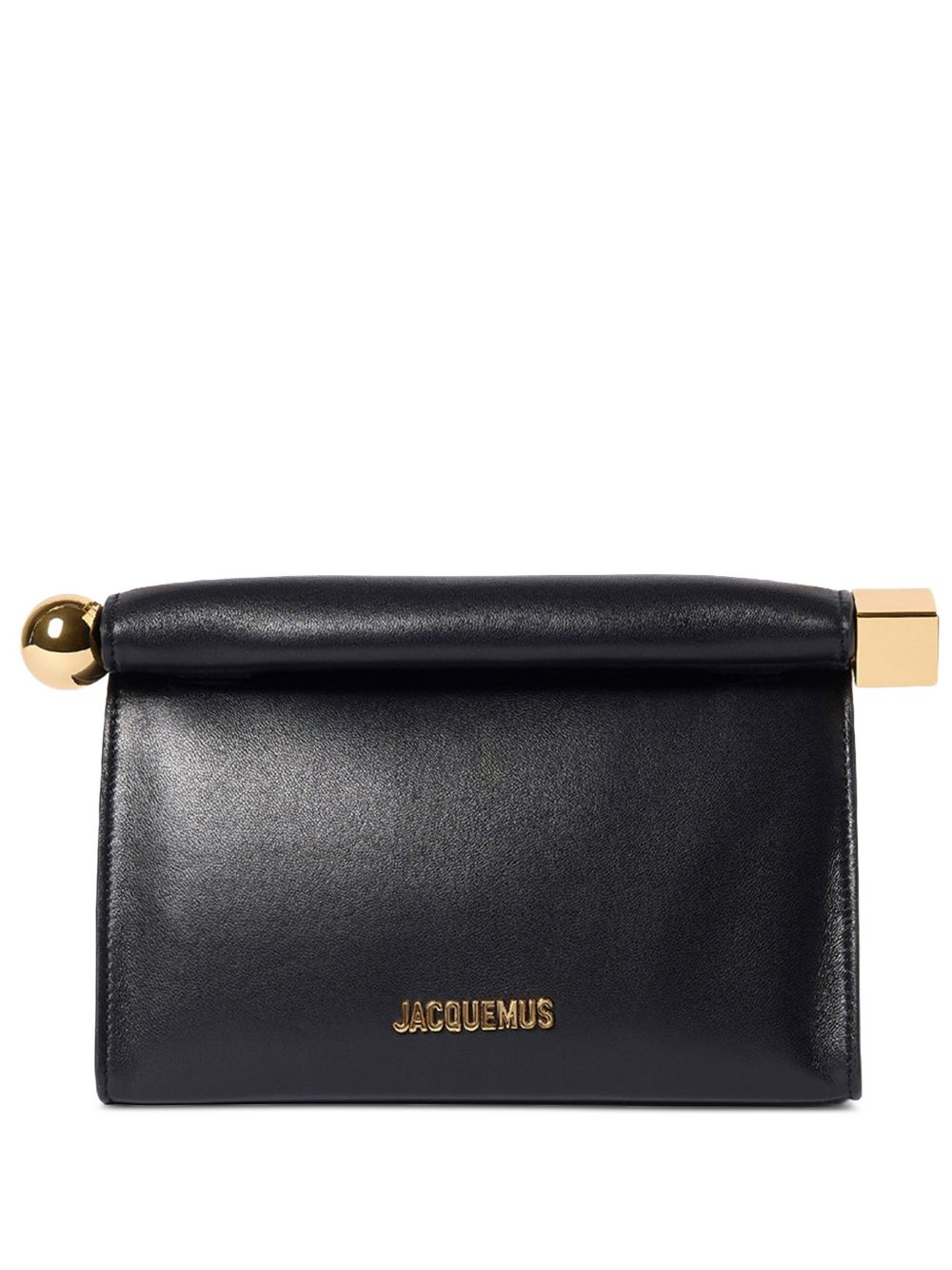 Jacquemus Le Rond CarrÃ© Clutch BLACK
