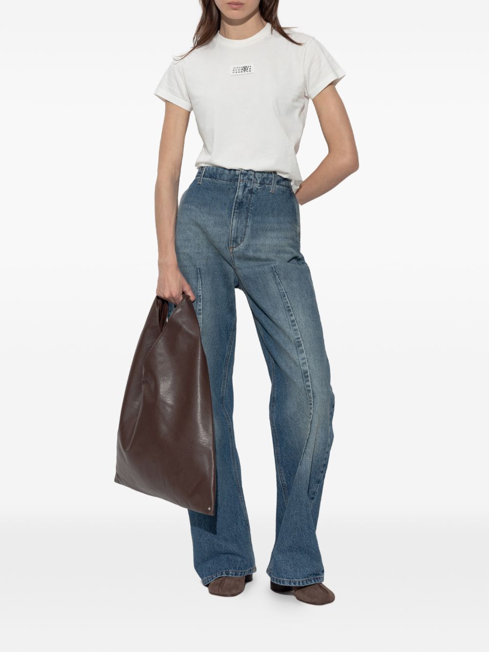 MM6 Maison Margiela T-shirts and Polos WHITE