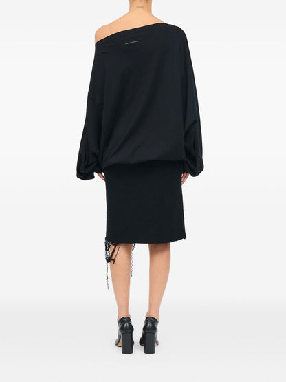 MM6 Maison Margiela Top BLACK
