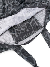 Adidas by Stella McCartney Leopard Tote Bag gray
