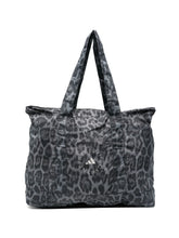 Adidas by Stella McCartney Leopard Tote Bag gray