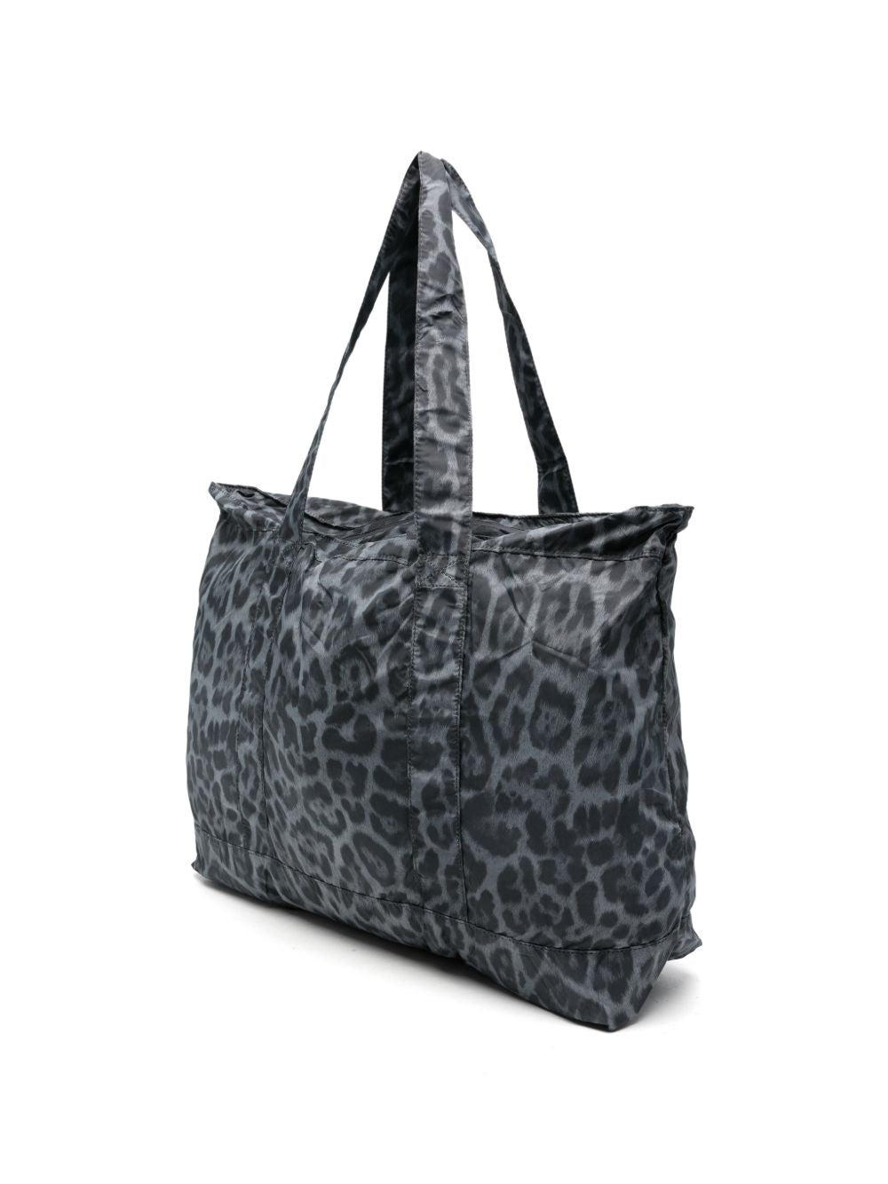 Adidas by Stella McCartney Leopard Tote Bag gray