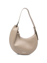 Emporio Armani Leather Shoulder Bag Gray