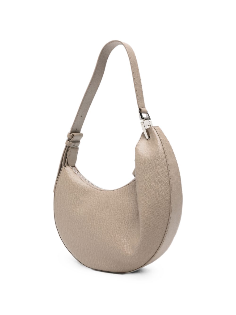 Emporio Armani Leather Shoulder Bag Gray