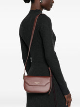 Emporio Armani Leather Crossbody Bag BROWN
