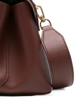 Emporio Armani Leather Top Handle Bag BROWN