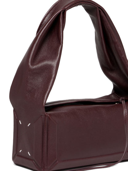 Maison Margiela Box Bag East West Small BORDEAUX