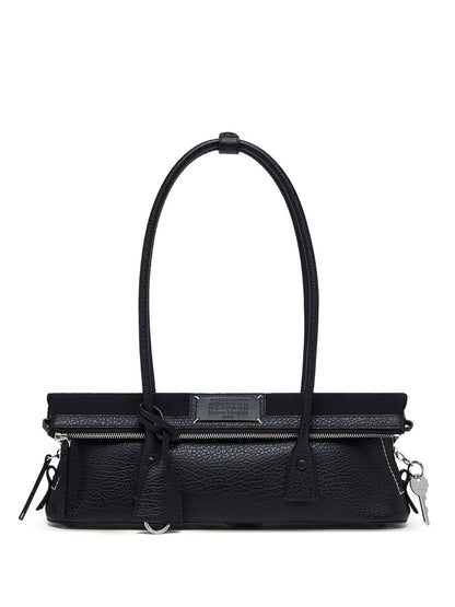 Maison Margiela 5AC Leather Shoulder Bag BLACK