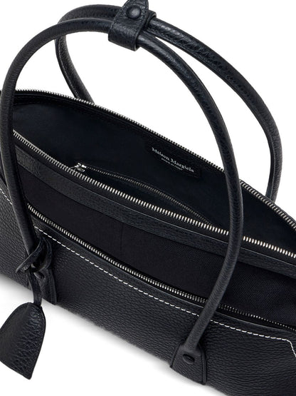 Maison Margiela 5AC Leather Shoulder Bag BLACK