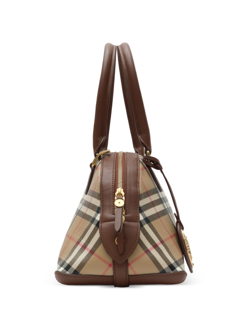 Burberry Check Canvas Pouch BEIGE
