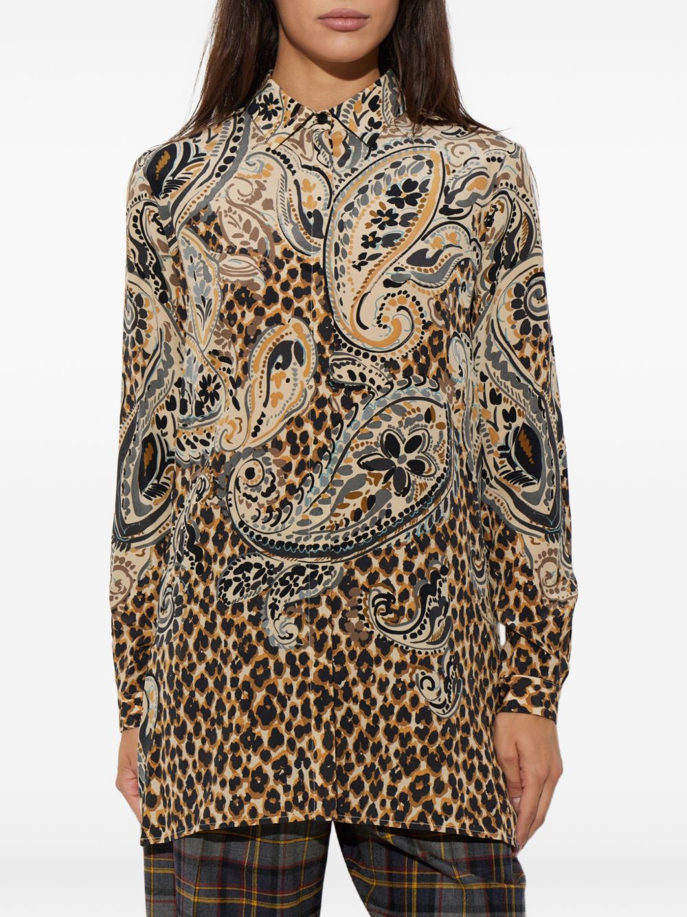 Etro Shirts BROWN BROWN