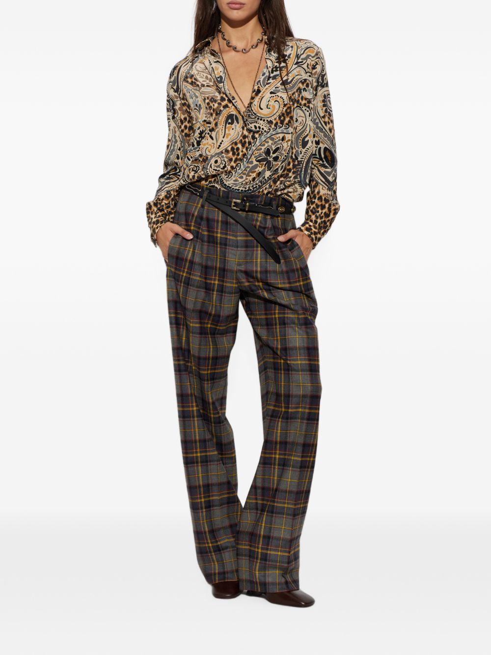 Etro Shirts BROWN BROWN