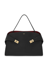 Ferragamo Gancini Shoulder Bag BLACK