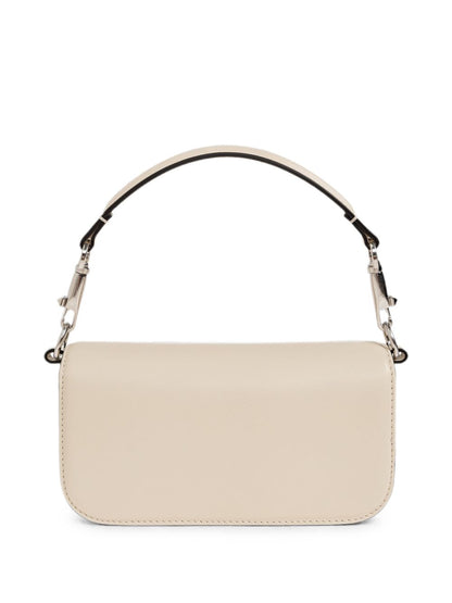 Valentino Garavani VLogo Crystal Embellished Bag Ivory