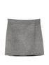 Semicouture Skirt Gray