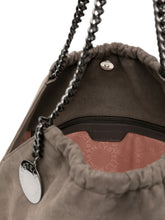 Stella McCartney Faux-Suede Ruched Bag BROWN