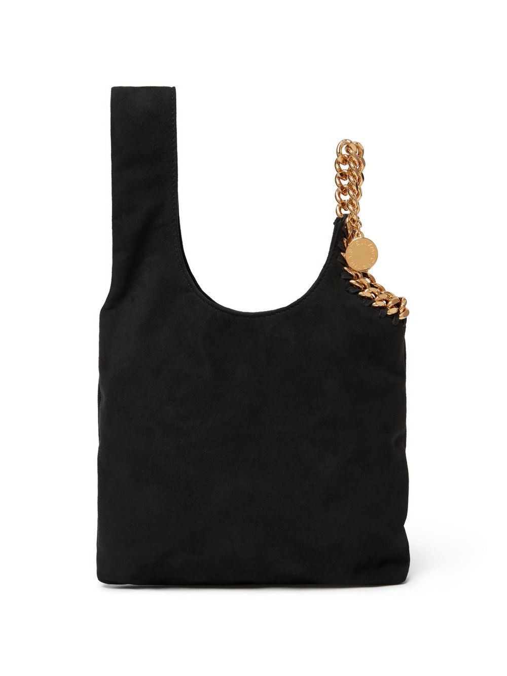 Stella McCartney Chain-Link Shoulder Bag BLACK